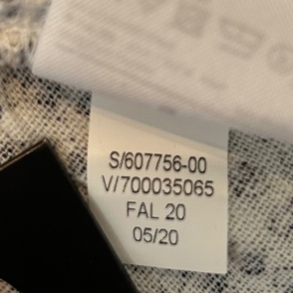 Banana Republic Womens Black White Geometric Linen Blend Shirt Dress Lg Y2K NWT - Picture 12 of 12